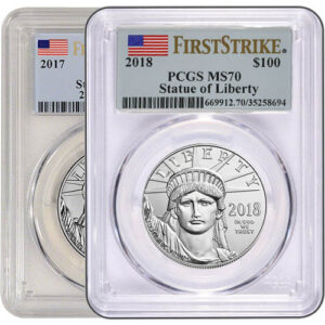 1 oz American Platinum Eagle Coin PCGS