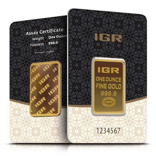 1 oz Istanbul Gold Refinery Gold Bar