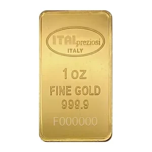 1 oz Italpreziosi Gold Bar For Sale