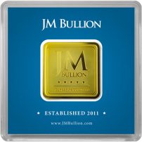 1 oz JM Bullion Square Gold Bar For Sa