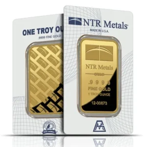 1 oz NTR Gold Bar For Sale