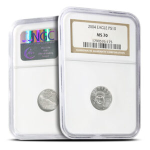 1/10 oz Proof American Platinum Eagle Coin NGC PF70 UCAM (Random Year, Varied Label)