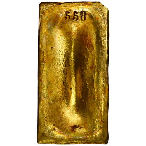 128.13 oz SS Central America Kellogg & Humbert Assayers Gold Bar (2)