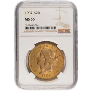 1904 Pre-33 $20 Liberty Gold Double