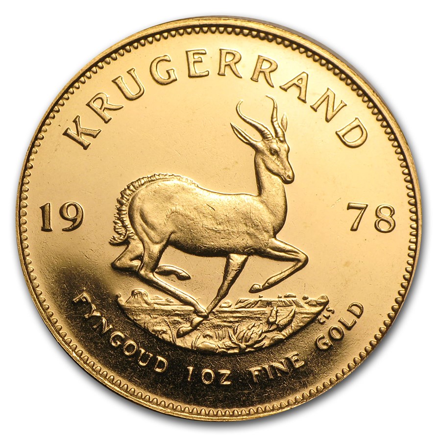 1978 1 oz South African Gold Krugerran