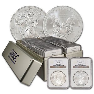 1986-2016 American Silver Eagle 31-Coi