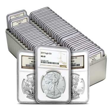 1986-2019 American Silver Eagle 34-Coin