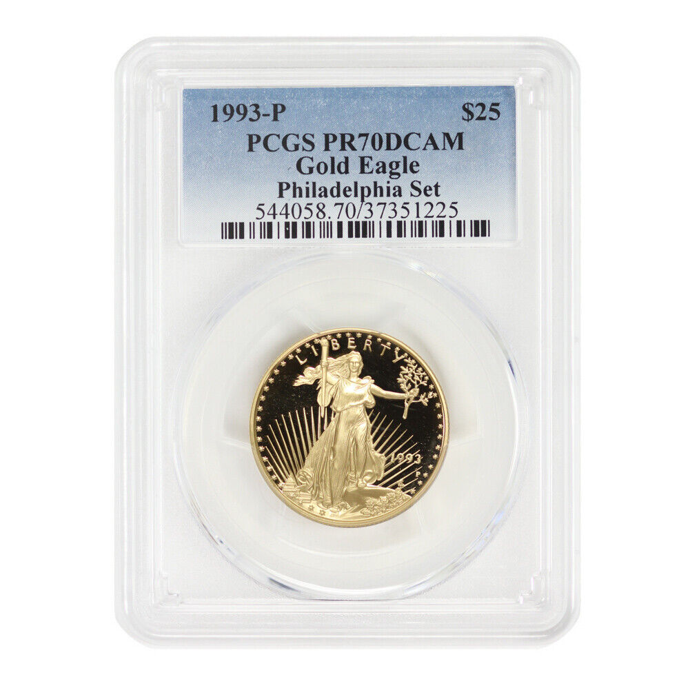 1993-P 1/2 oz Proof American Gold Eagl