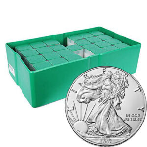 2007 American Silver Eagle Monster Box (500 Coins)