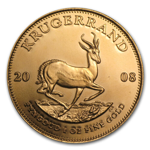 2008 1 oz South African Gold Krugerran