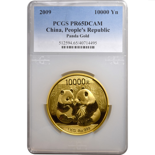 2009 1 Kilo Proof Chinese Gold Panda