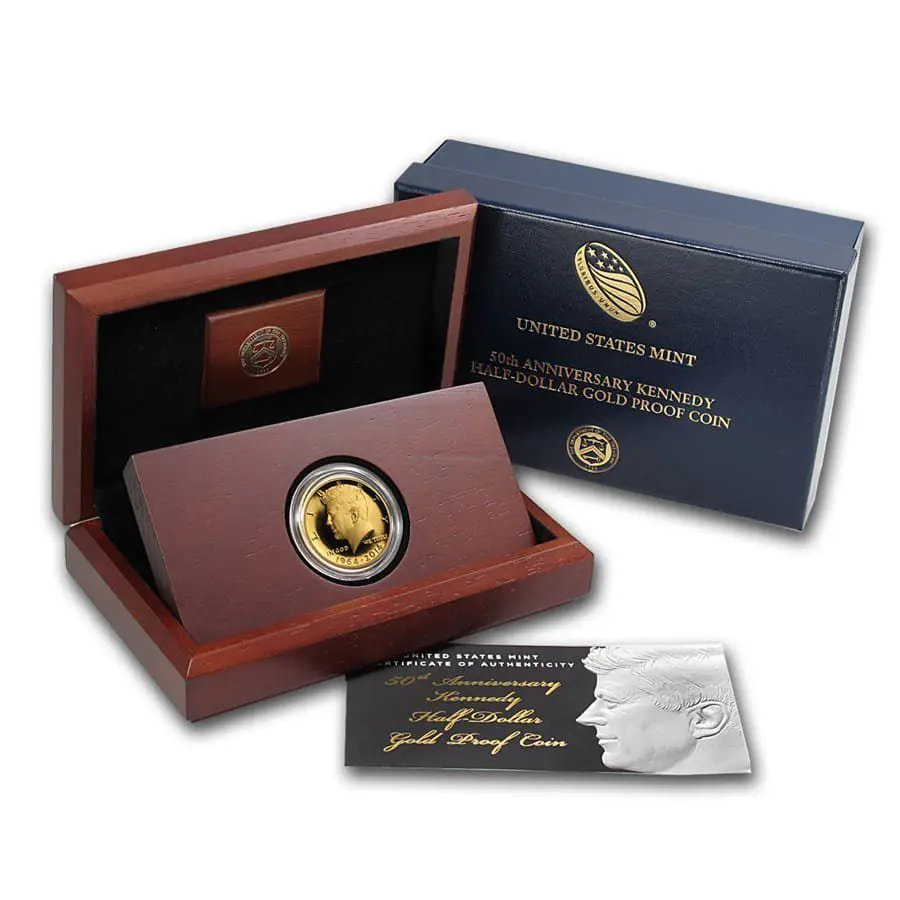 2014-W Proof 50th Anniversary Kennedy