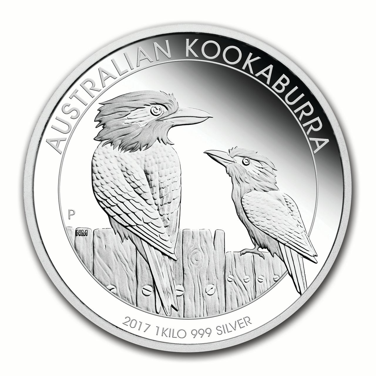 2017 1 Kilo Proof Australian Silver Ko