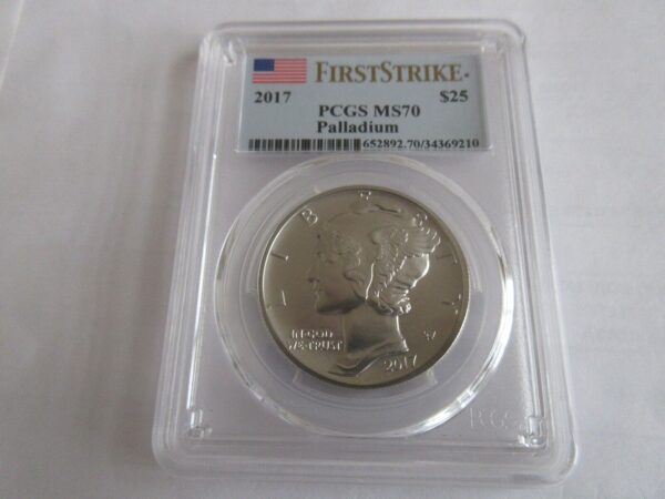 17 1 oz American Palladium Eagle Coin