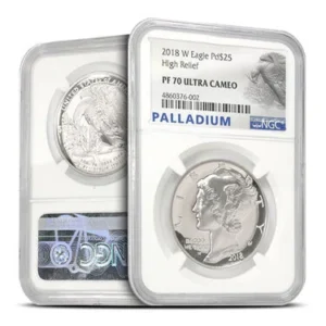 Proof American Palladium Eagle Coin NG