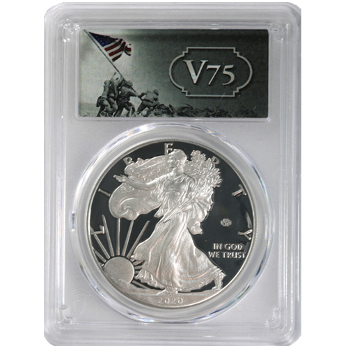 V75 Privy Proof American Silver Eagle