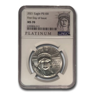 erican Platinum Eagle Coin NGC MS70 ER