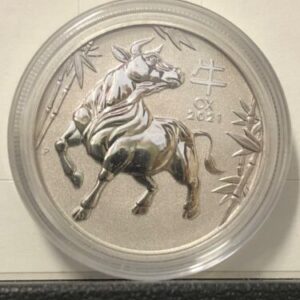 1 oz Australian Platinum Lunar Ox Coin