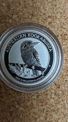 1/10 oz Australian Platinum Kookaburra