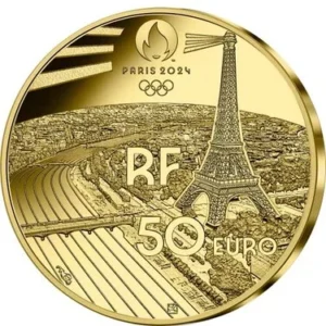 1/4 oz Proof French Olympic Swimming G