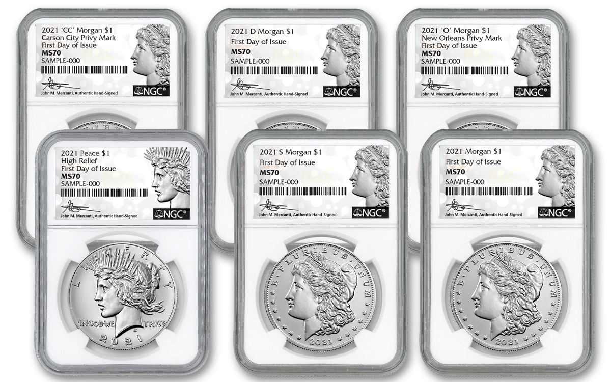 Buy 1878-1904 Morgan Silver Dollars Brilliant Uncirculated (Random Year)  Online