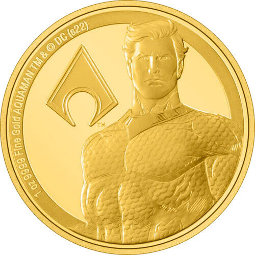 1 oz Proof Niue Gold Classic Superhero