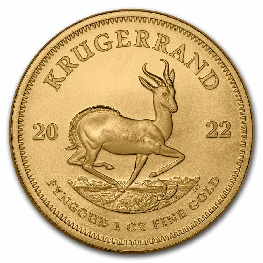 2022 1 oz South African Gold Krugerran