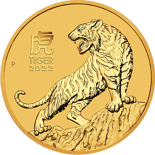 2022 10 oz Australian Gold Lunar Tiger Coin (1)