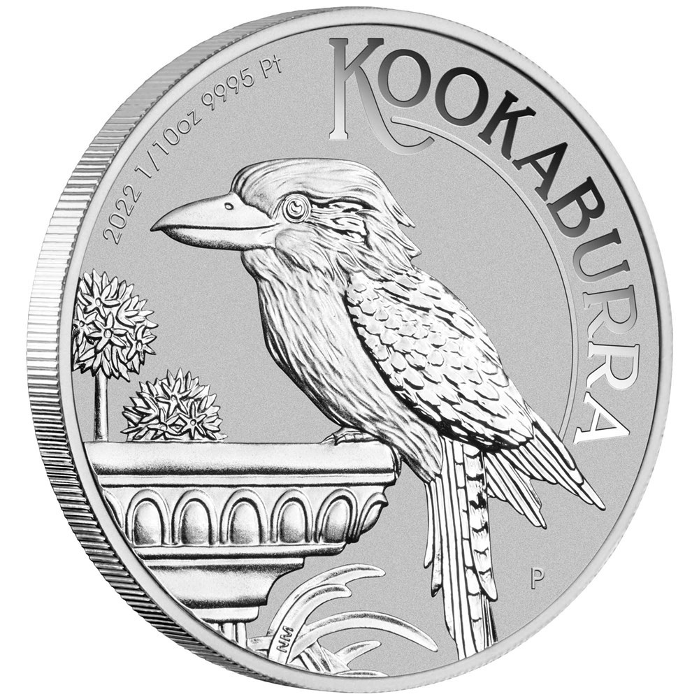 2022 1/10 oz Australian Platinum Kooka