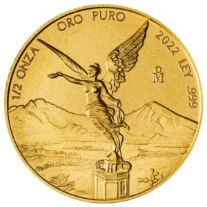 2022 1/2 oz Mexican Gold Libertad Coin