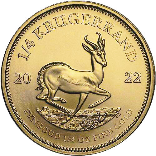 2022 1/4 oz South African Gold Kruger