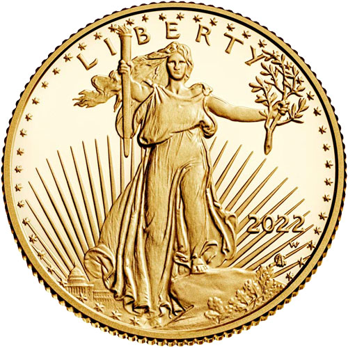 1/4 oz Proof American Gold Eagle Coin