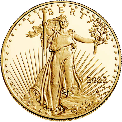 2022-W 4-Coin Proof American Gold Eagle Set (2)