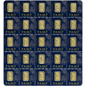 25 Gram PAMP Suisse Divisible Gold Bar