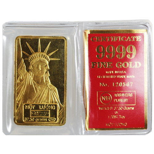 37.50 Gram Vietnam Mot Luong Gold Bar