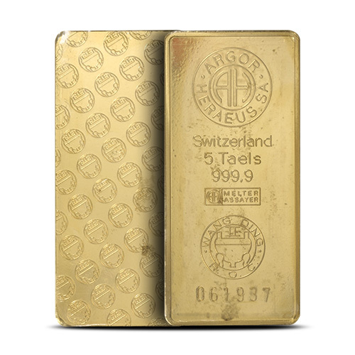 5 Taels Gold Bar For Sale