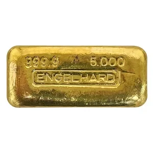 5 oz Engelhard Gold Bar For Sale