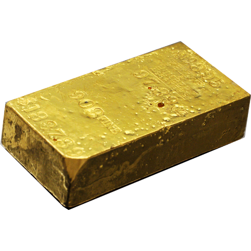 97.89 oz SS Central America Kellogg & Humbert Assayers Gold Bar (2)