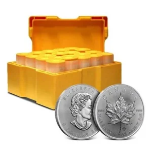 Canadian Silver Maple Leaf 500 Coin
