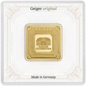 Buy 1 oz Geiger Square Gold Bar