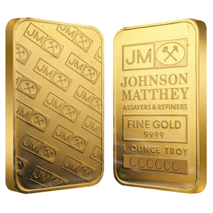 Buy 1 oz Johnson Matthey Gold Bar