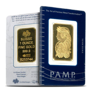 Buy 1 oz PAMP Suisse Fortuna Gold Ba
