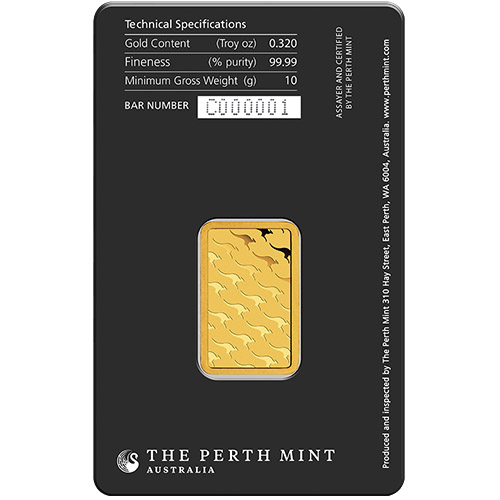 Buy 10 Gram Perth Mint Gold Bar (2)