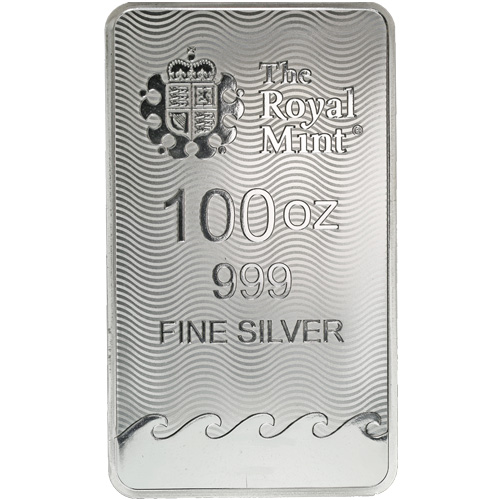 Buy 100 oz British Silver Britannia Bar (2)