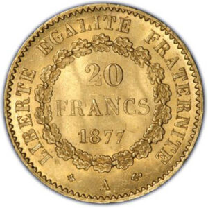 Buy 20 Francs France Gold Coin – Lucky Angel (AU)