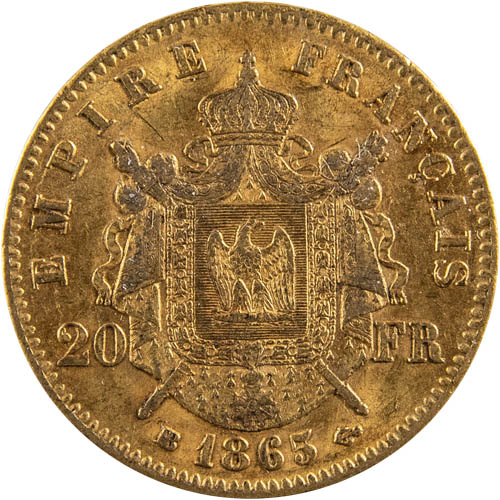Buy 20 Francs Napoleon III Gold Coin (2)