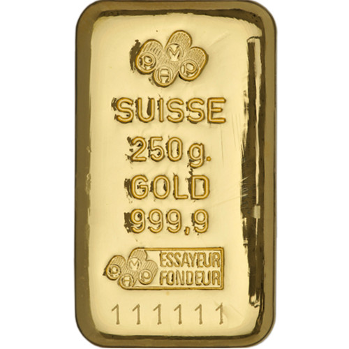 Buy 250 Gram PAMP Suisse Gold Bar