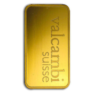 Buy 250 Gram Valcambi Pressed Gold Bar (New w/ Assay)