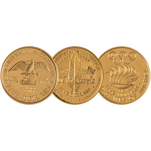 Buy $5 US Mint Commemorative Gold Coin (4)