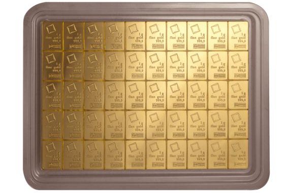 Buy 50 Gram Valcambi Gold CombiBar